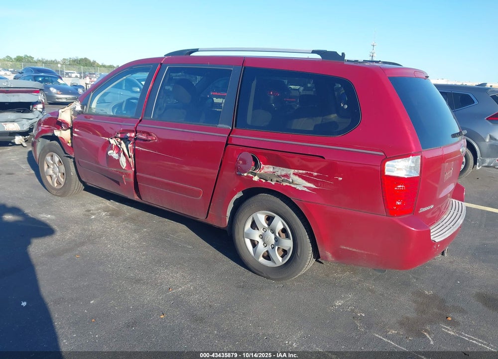 2010 KIA SEDONA LX VIN: KNDMG4C36A6341833
