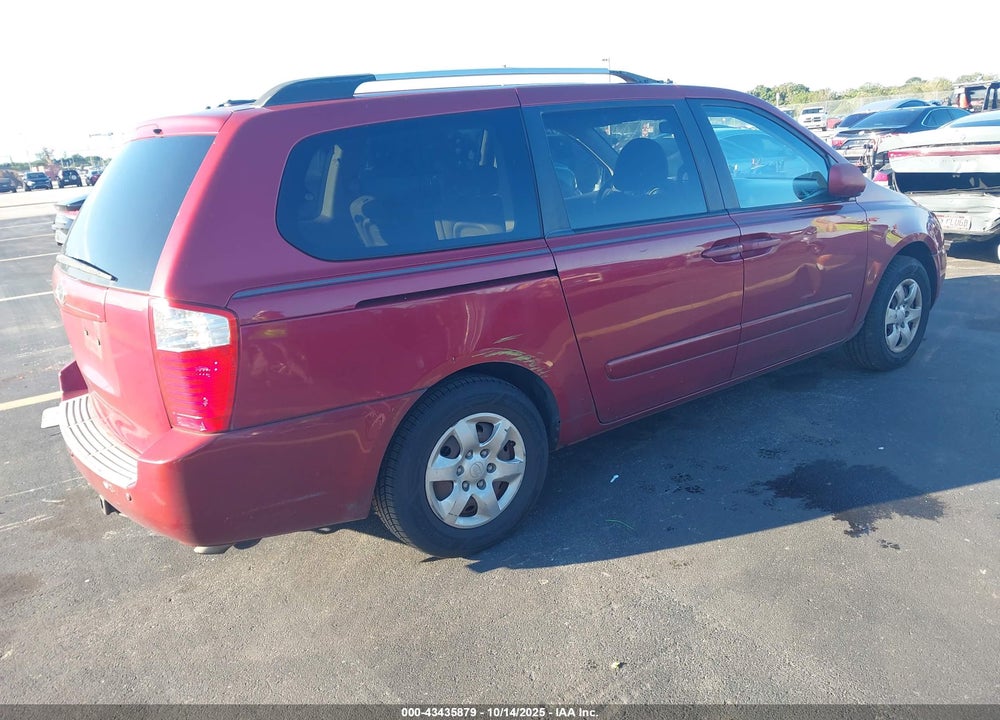 2010 KIA SEDONA LX VIN: KNDMG4C36A6341833