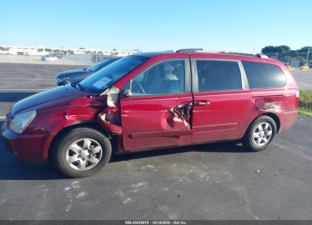 2010 KIA SEDONA LX VIN: KNDMG4C36A6341833