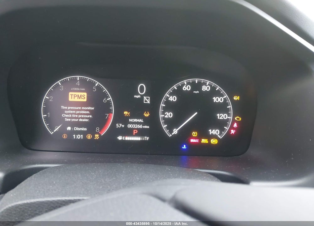 2025 HONDA ODYSSEY TOURING VIN: 5FNRL6H88SB068210