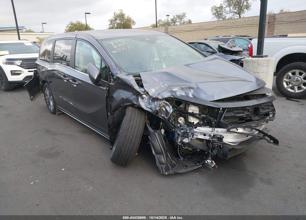 2025 HONDA ODYSSEY TOURING VIN: 5FNRL6H88SB068210