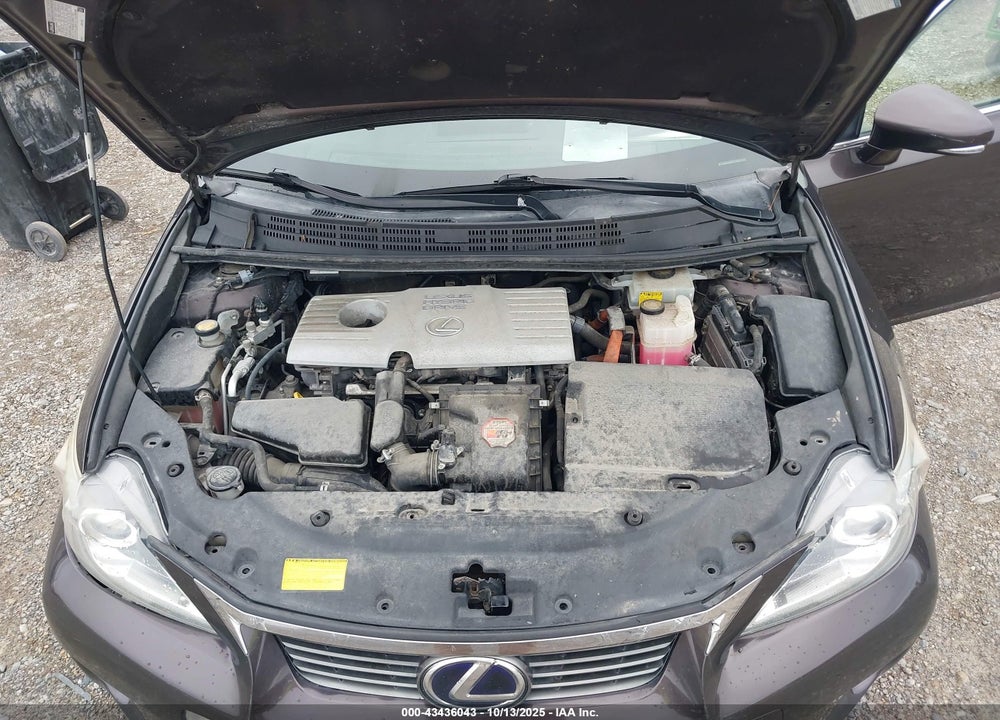 2013 LEXUS CT 200H VIN: JTHKD5BH0D2170798