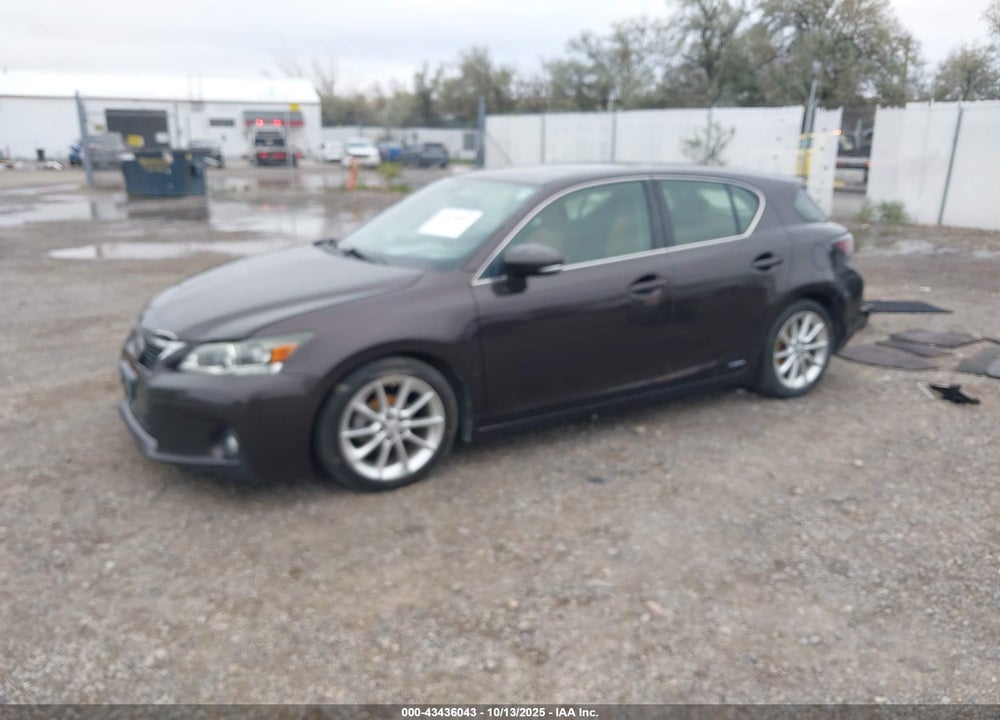 2013 LEXUS CT 200H VIN: JTHKD5BH0D2170798