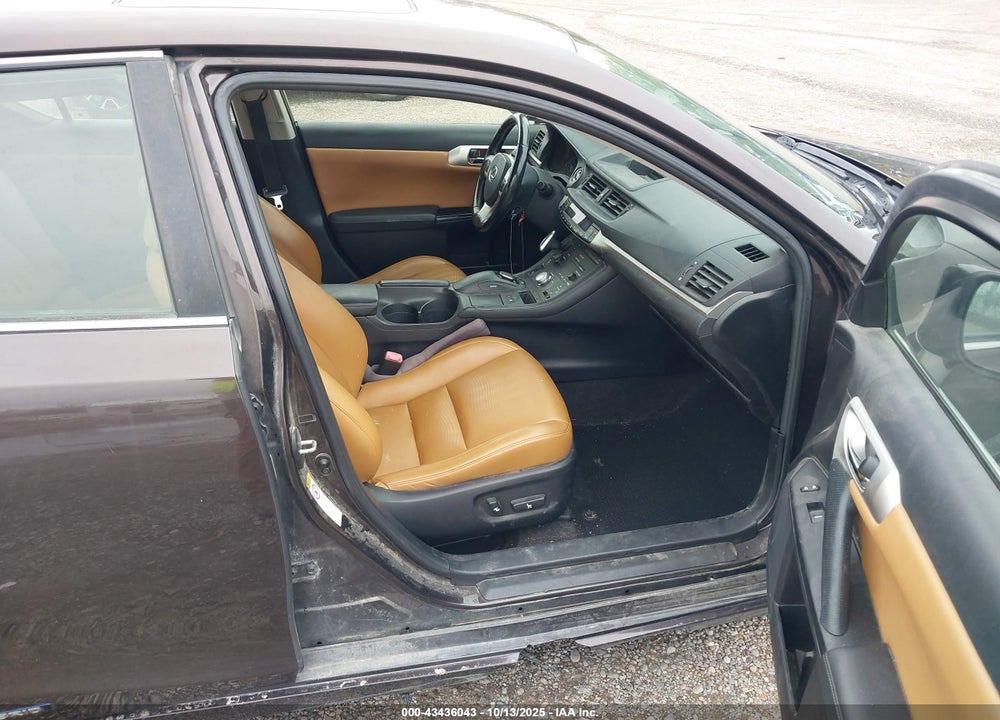 2013 LEXUS CT 200H VIN: JTHKD5BH0D2170798