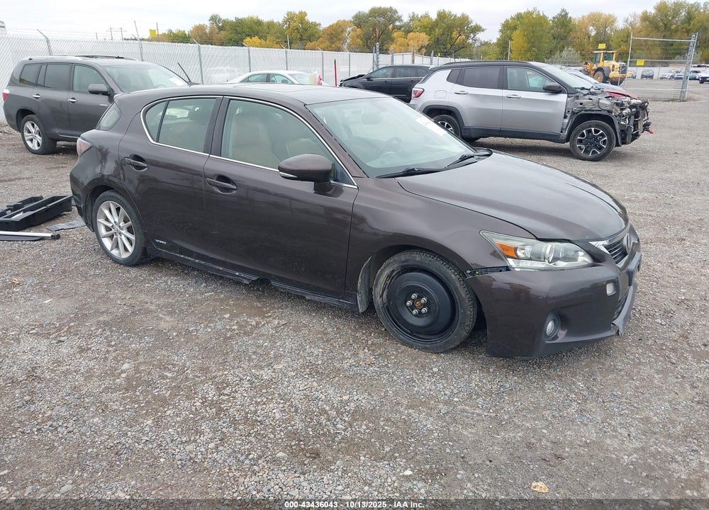 2013 LEXUS CT 200H VIN: JTHKD5BH0D2170798