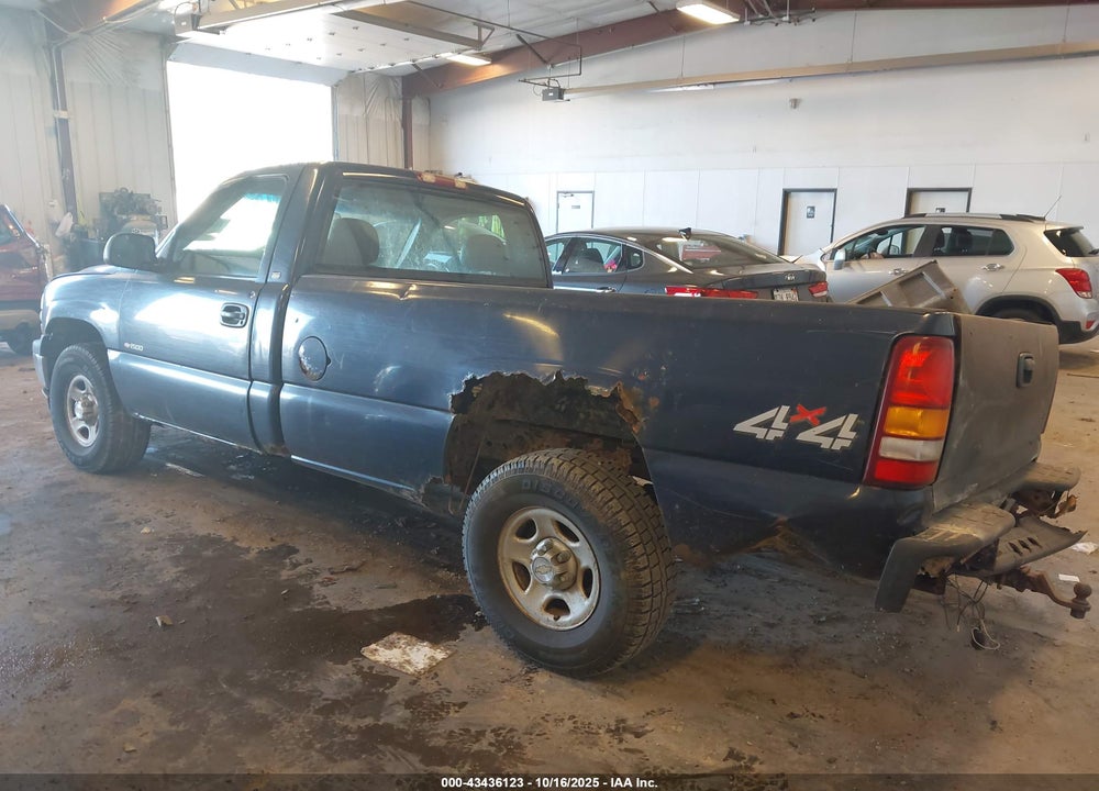 2000 CHEVROLET SILVERADO 1500 VIN: 1GCEK14W2YE198437