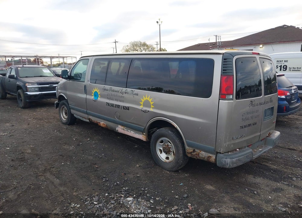 2001 GMC SAVANA STANDARD VIN: 1GJHG39R411232476