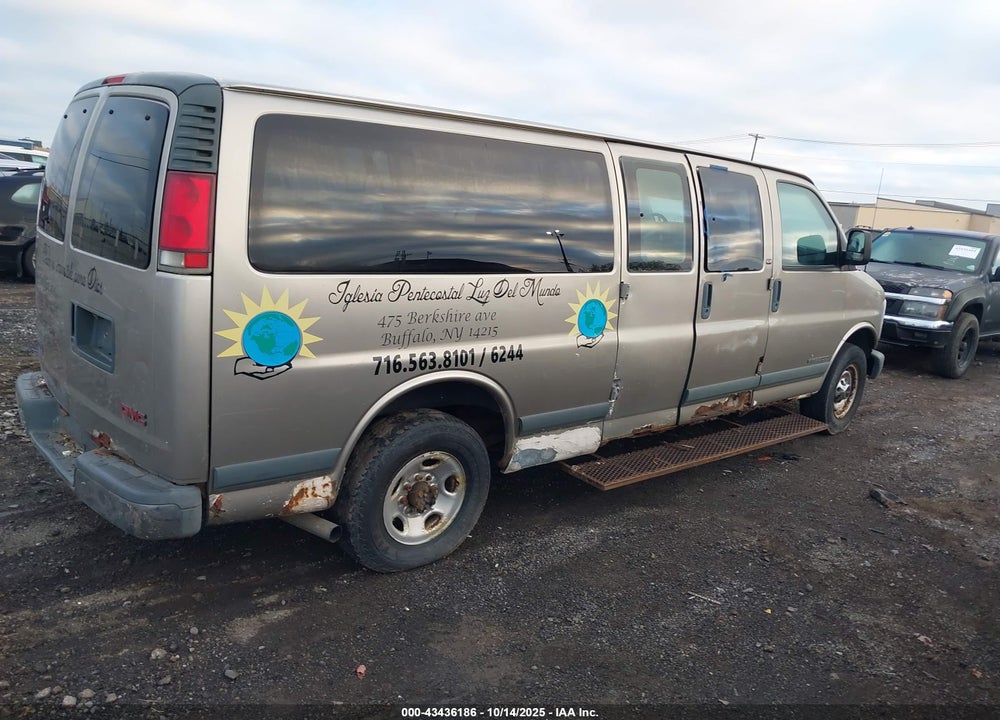 2001 GMC SAVANA STANDARD VIN: 1GJHG39R411232476
