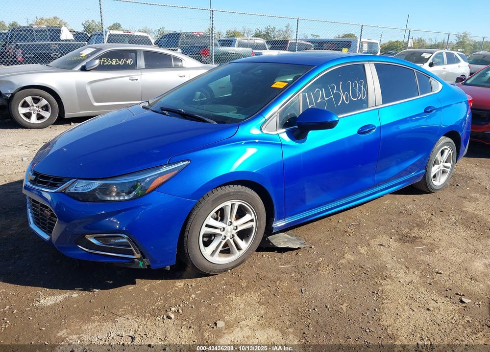2016 CHEVROLET CRUZE LT AUTO VIN: 1G1BE5SM5G7327978