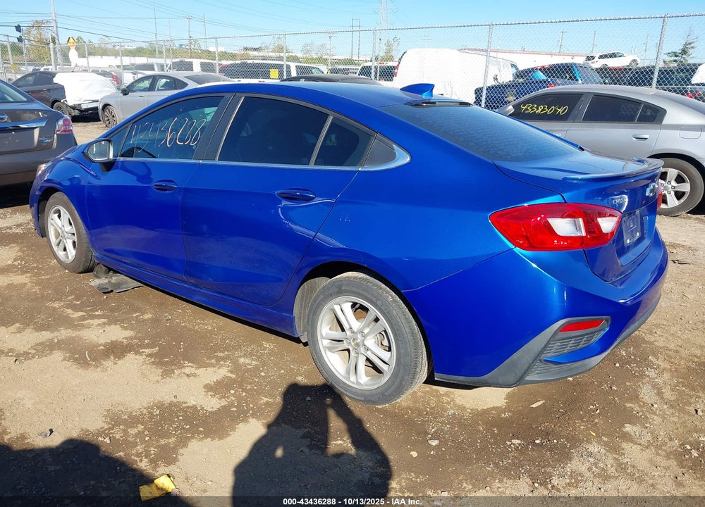 2016 CHEVROLET CRUZE LT AUTO VIN: 1G1BE5SM5G7327978