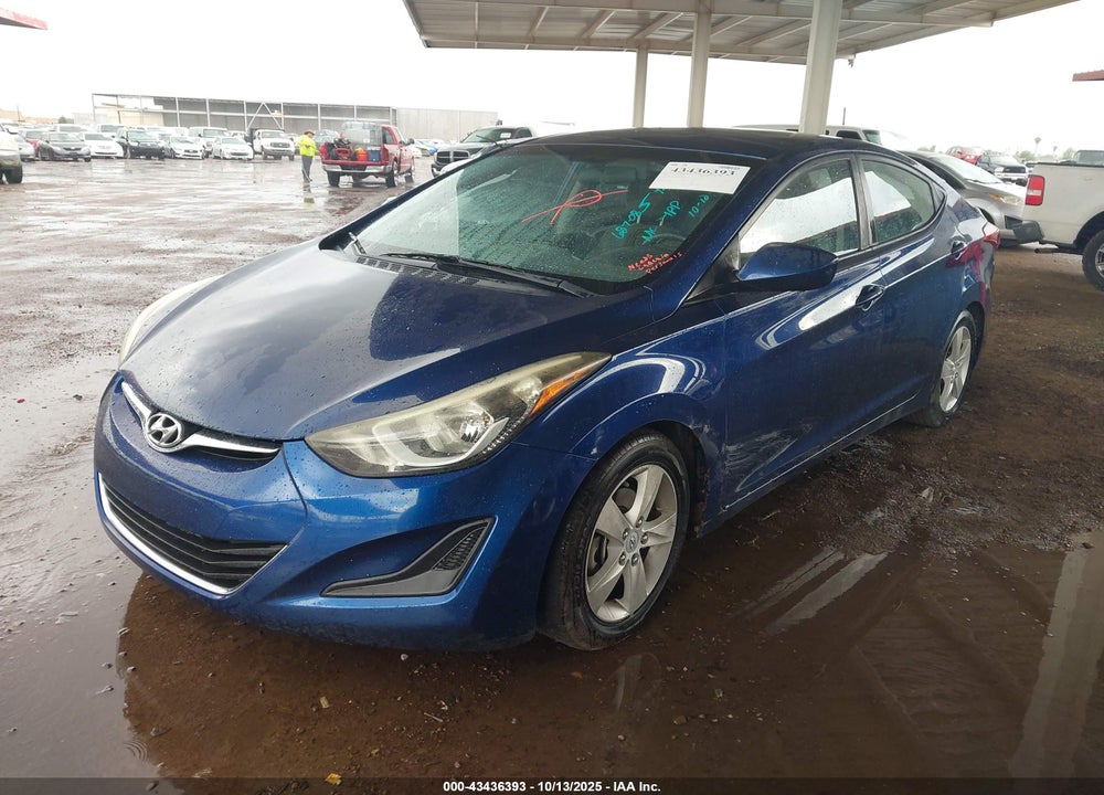2016 HYUNDAI ELANTRA SE VIN: 5NPDH4AE2GH687085