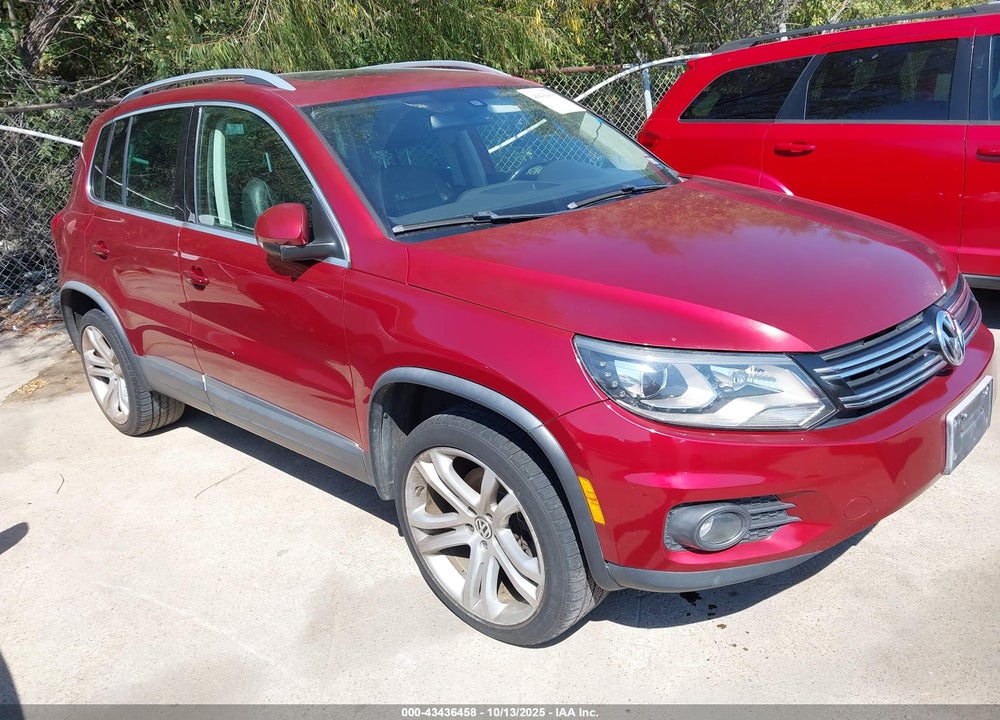 2012 VOLKSWAGEN TIGUAN SEL VIN: WVGAV7AX0CW101188