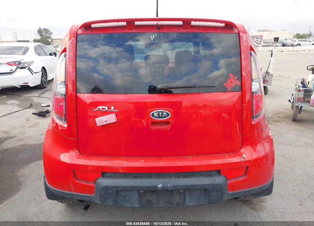 2010 KIA SOUL SPORT VIN: KNDJT2A29A7052596