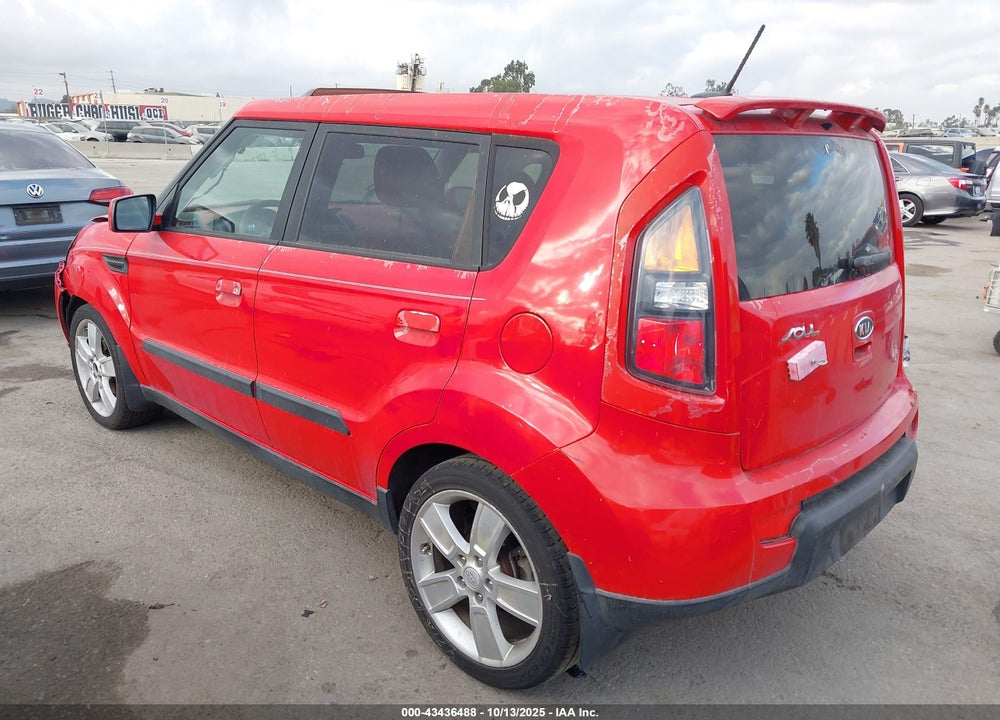 2010 KIA SOUL SPORT VIN: KNDJT2A29A7052596