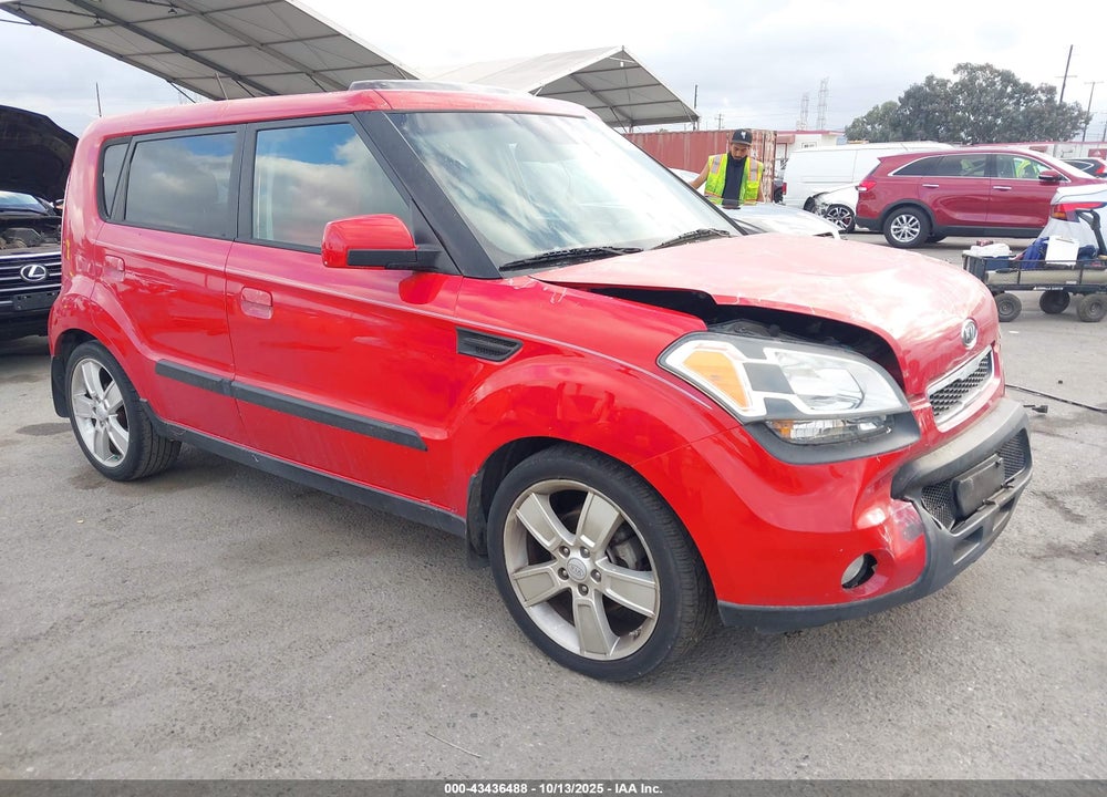 2010 KIA SOUL SPORT VIN: KNDJT2A29A7052596