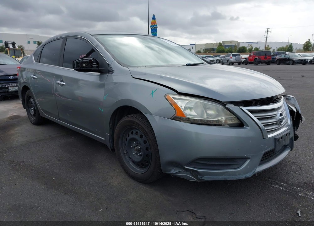 2013 NISSAN SENTRA SV VIN: 3N1AB7AP5DL720697