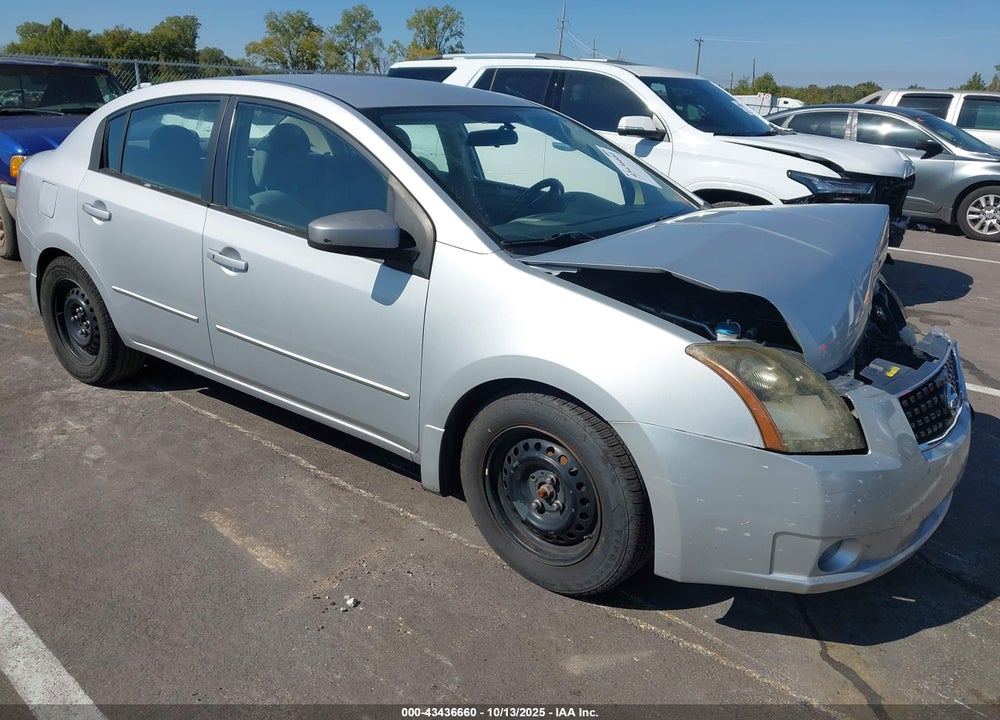 2008 NISSAN SENTRA 2.0 VIN: 3N1AB61E78L613598