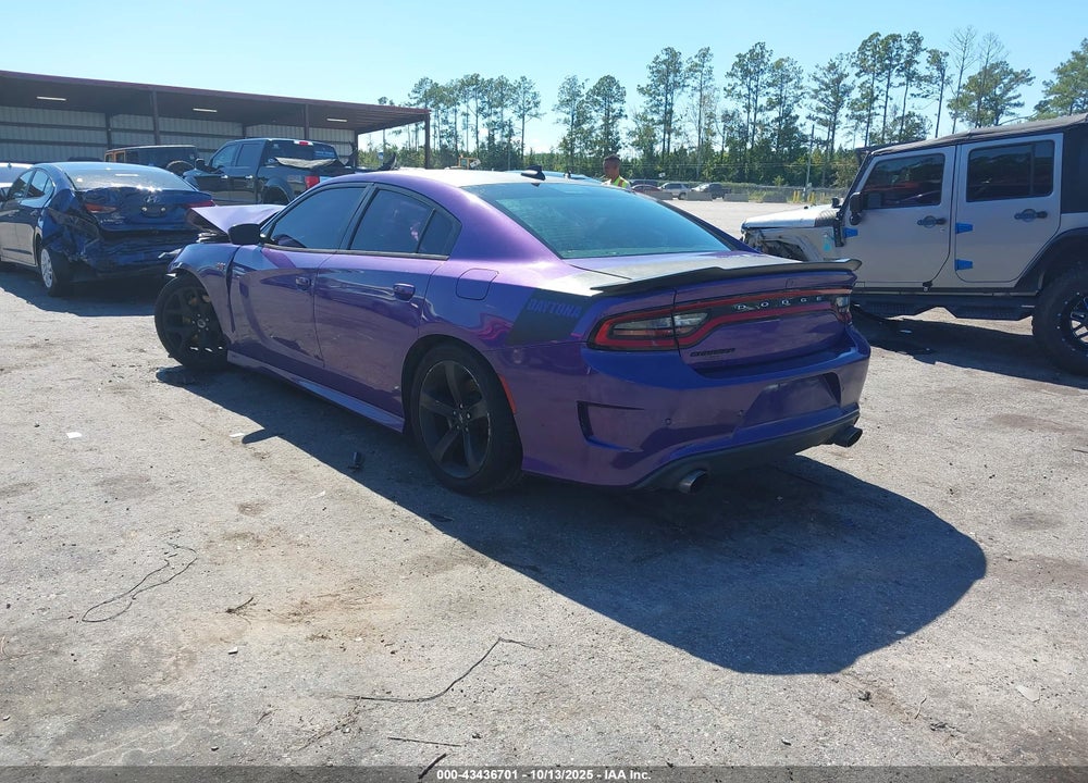 2019 DODGE CHARGER SCAT PACK RWD VIN: 2C3CDXGJ7KH576616