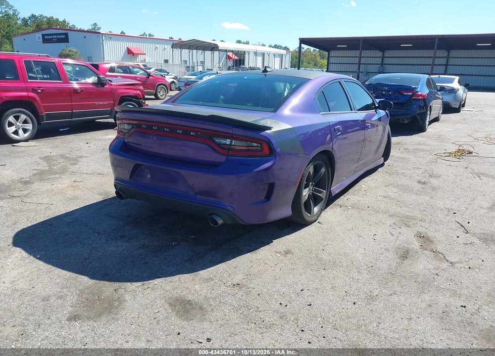 2019 DODGE CHARGER SCAT PACK RWD VIN: 2C3CDXGJ7KH576616