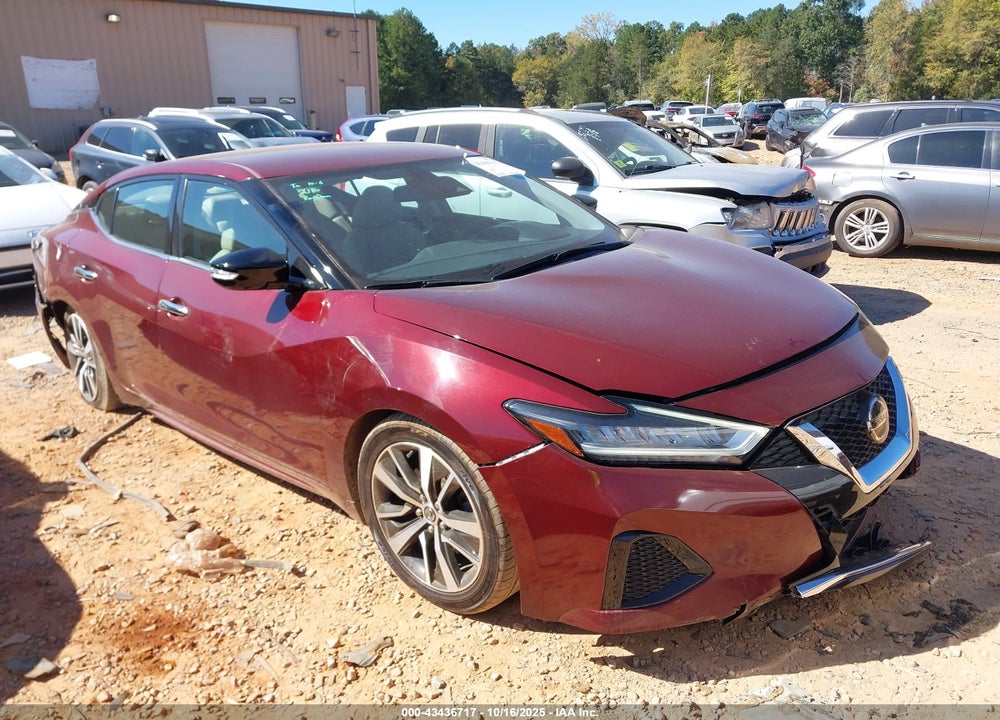 2021 NISSAN MAXIMA SV XTRONIC CVT VIN: 1N4AA6CVXMC501936