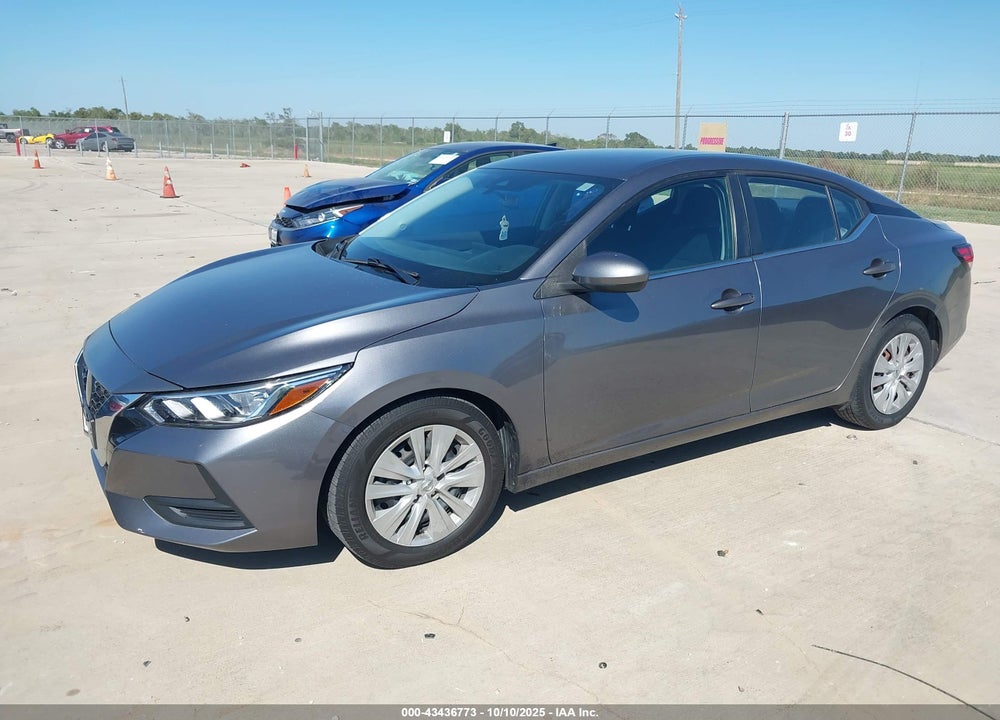2022 NISSAN SENTRA VIN: 3N1AB8BV5NY278799