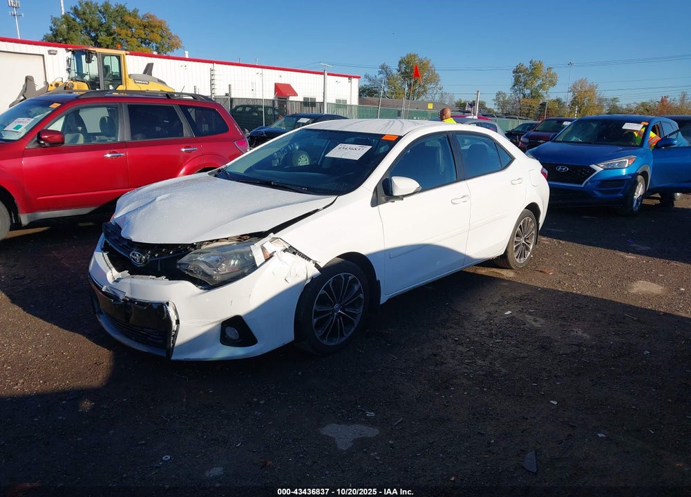 2014 TOYOTA COROLLA S PLUS VIN: 2T1BURHE9EC160621