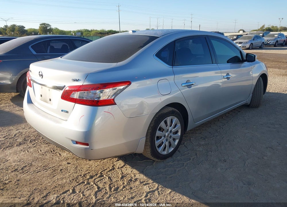 2013 NISSAN SENTRA SV VIN: 3N1AB7AP3DL670012