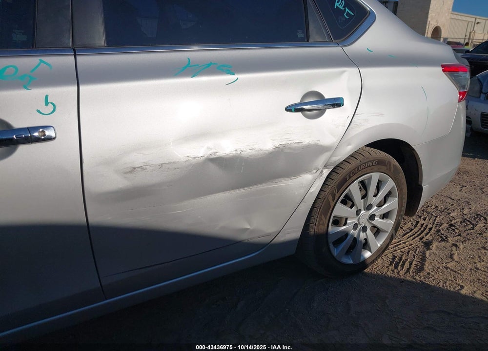 2013 NISSAN SENTRA SV VIN: 3N1AB7AP3DL670012
