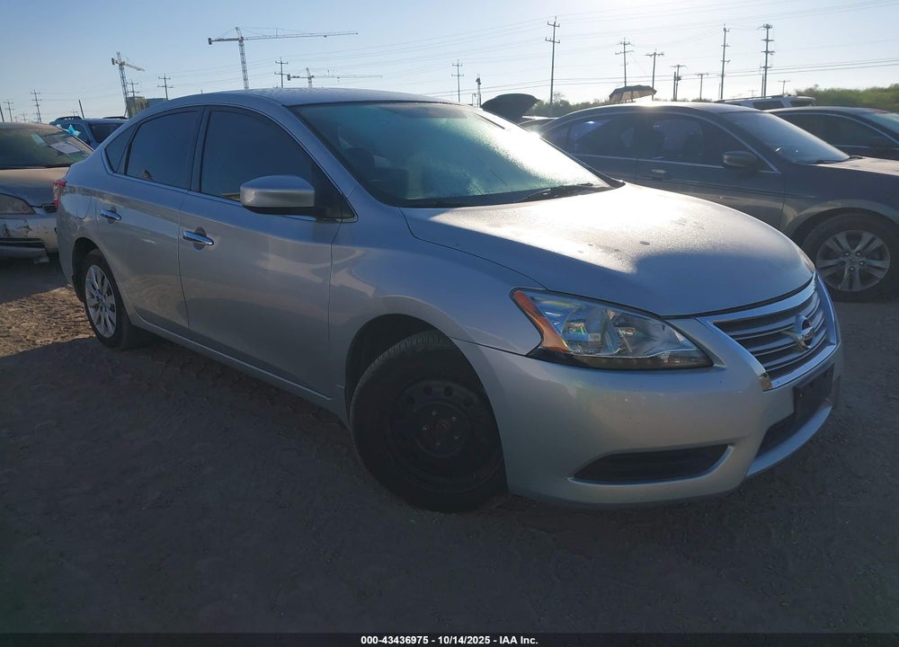 2013 NISSAN SENTRA SV VIN: 3N1AB7AP3DL670012