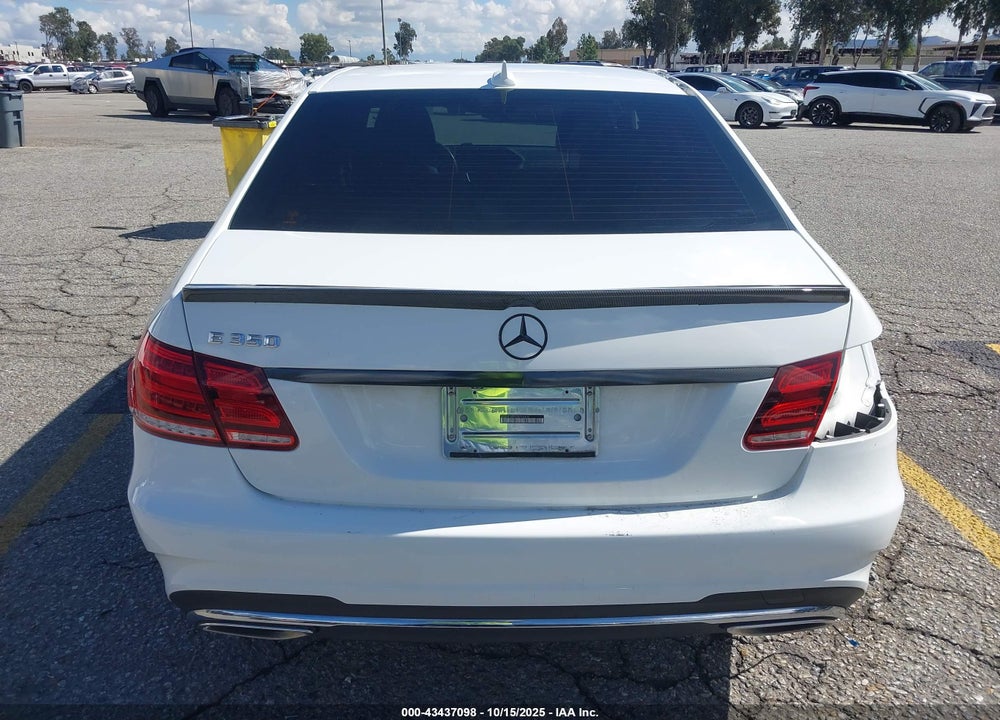 2016 MERCEDES-BENZ E-CLASS VIN: WDDHF5KB9GB206435
