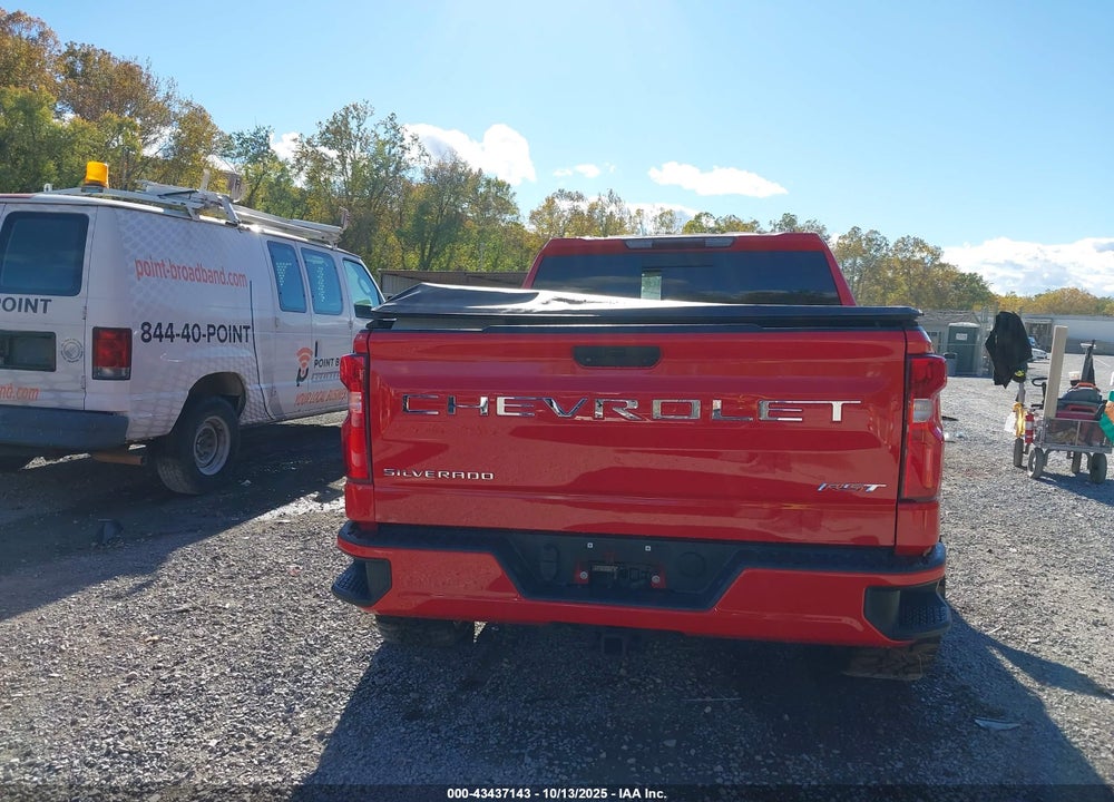 2020 CHEVROLET SILVERADO 1500 4WD SHORT BED RST VIN: 1GCUYEED4LZ372590