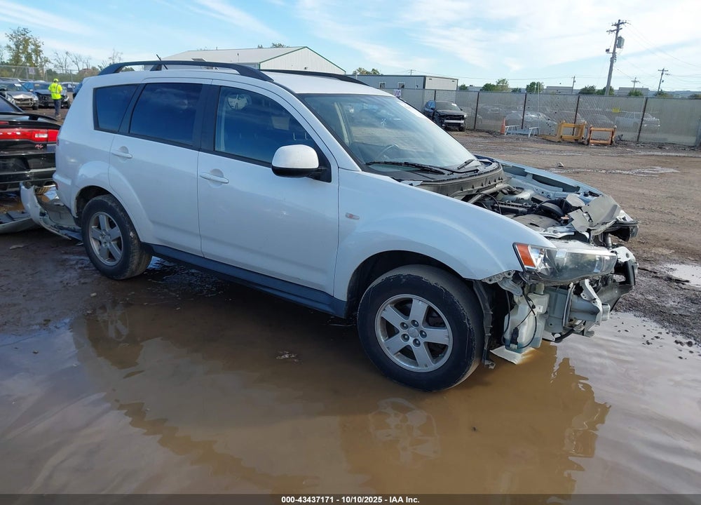 2010 MITSUBISHI OUTLANDER ES VIN: JA4AS2AW6AZ018166