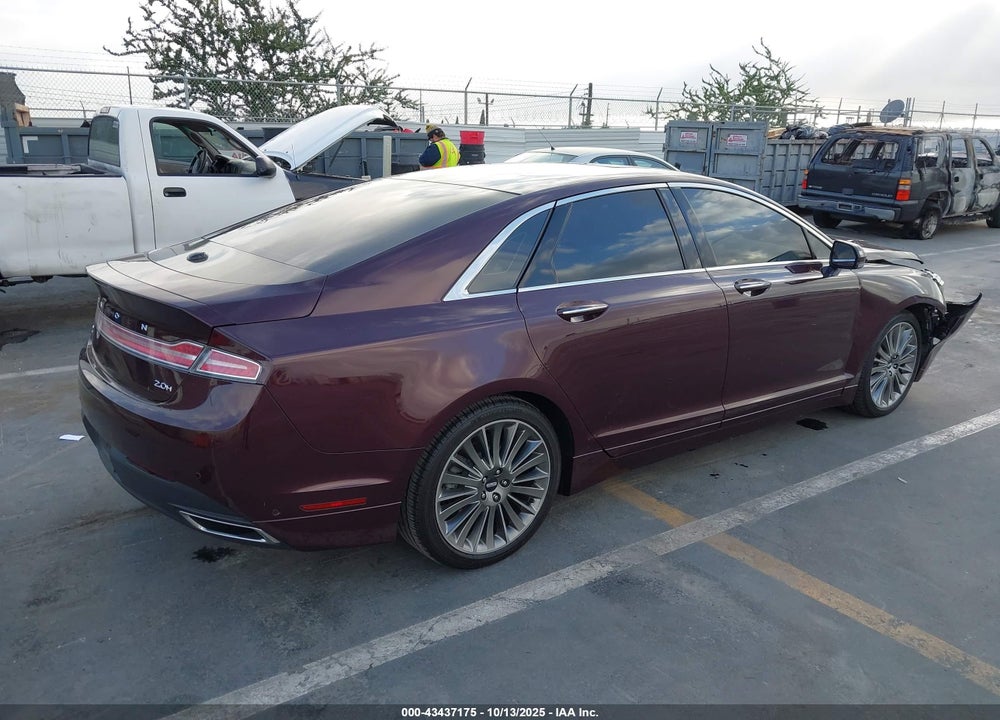 2013 LINCOLN MKZ VIN: 3LN6L2LU5DR820037