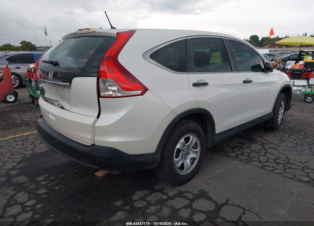 2013 HONDA CR-V LX VIN: 5J6RM3H31DL048357