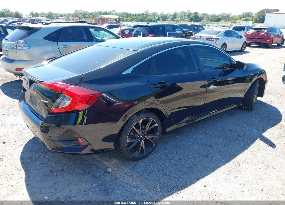 2020 HONDA CIVIC SPORT VIN: 19XFC2F89LE023413