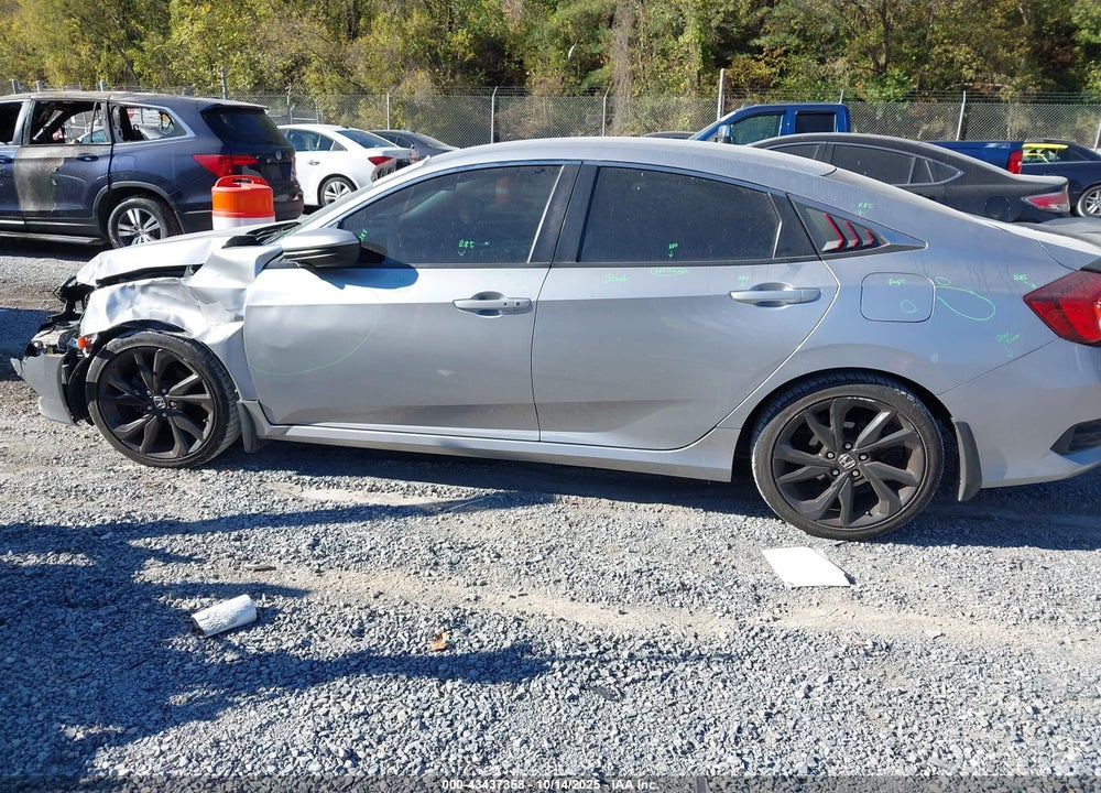 2019 HONDA CIVIC VIN: 2HGFC2F83KH552487