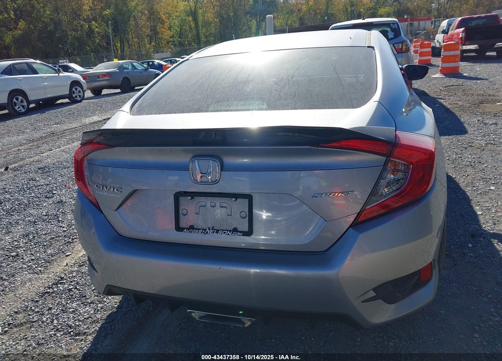 2019 HONDA CIVIC VIN: 2HGFC2F83KH552487
