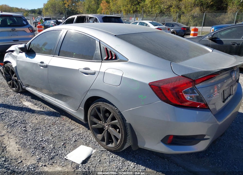 2019 HONDA CIVIC VIN: 2HGFC2F83KH552487