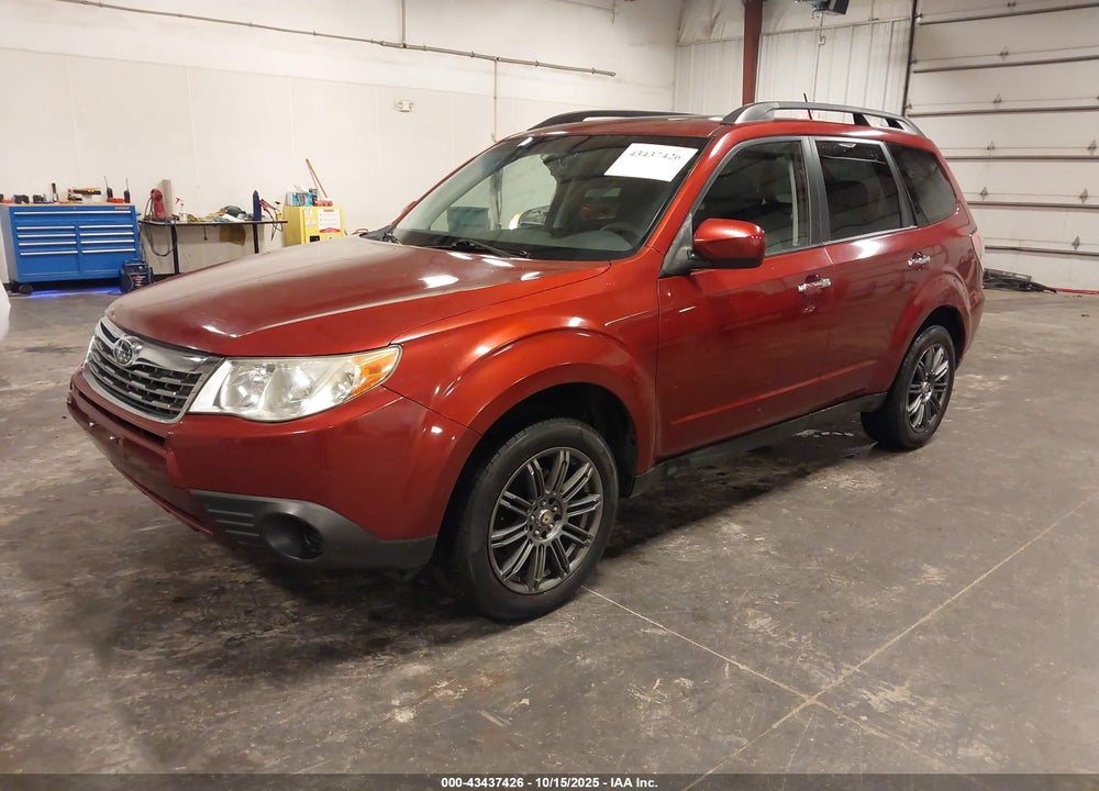 2009 SUBARU FORESTER 2.5X VIN: JF2SH63649H732295