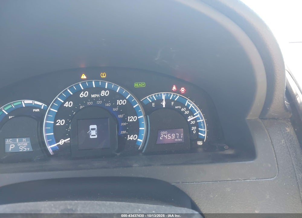 2012 TOYOTA CAMRY HYBRID XLE VIN: 4T1BD1FK1CU034260