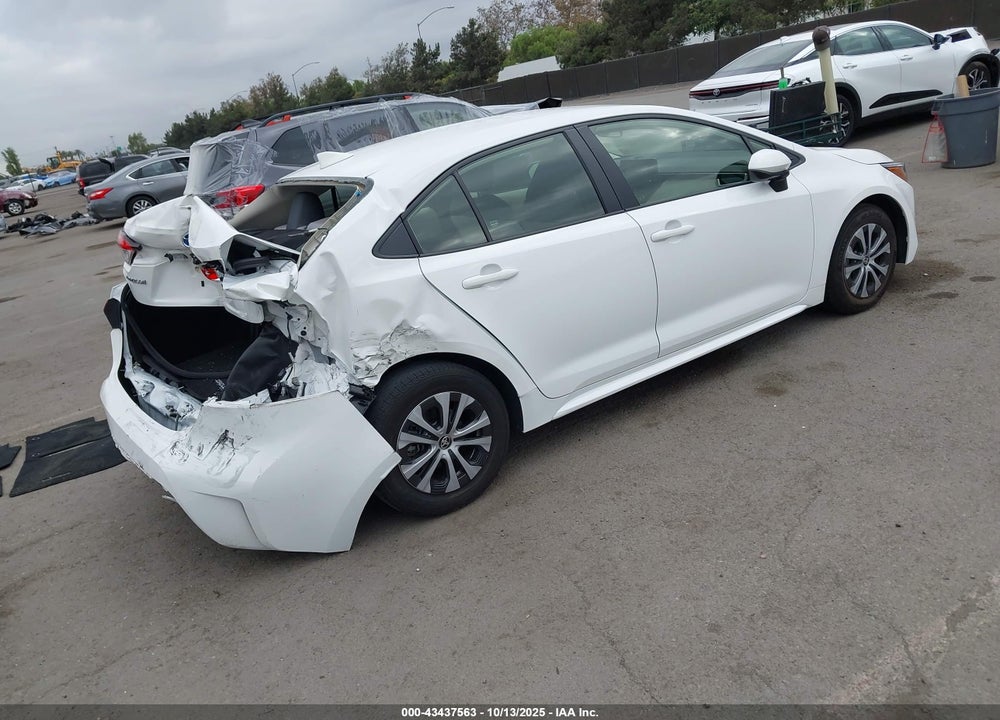 2022 TOYOTA COROLLA HYBRID LE VIN: JTDEAMDEXN3001713