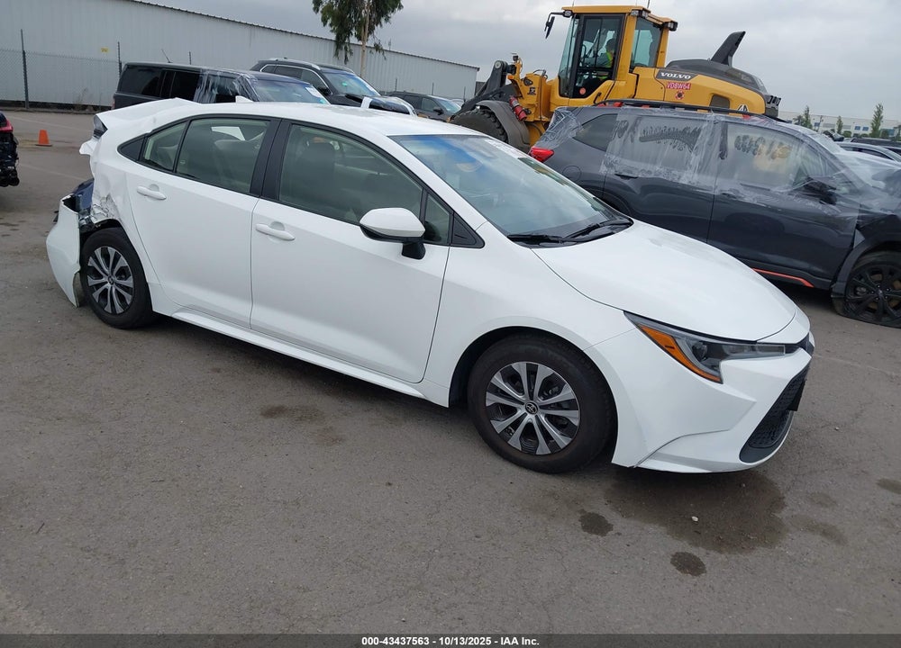 2022 TOYOTA COROLLA HYBRID LE VIN: JTDEAMDEXN3001713