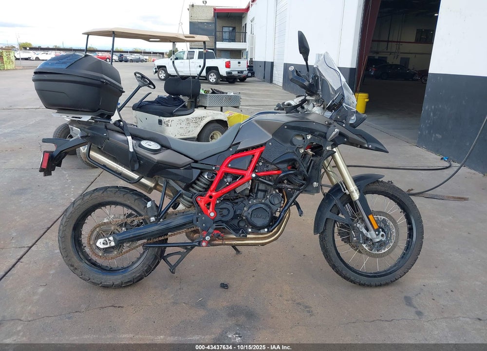 2017 BMW F800 GS VIN: WB10B1704HZ596935
