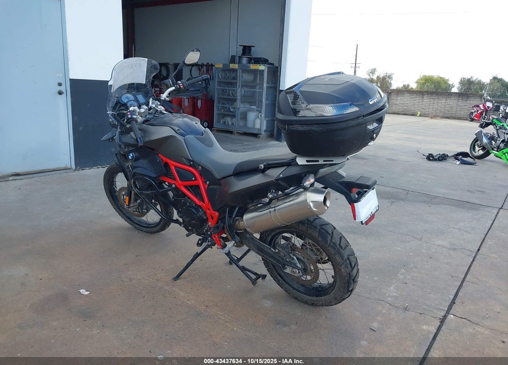 2017 BMW F800 GS VIN: WB10B1704HZ596935