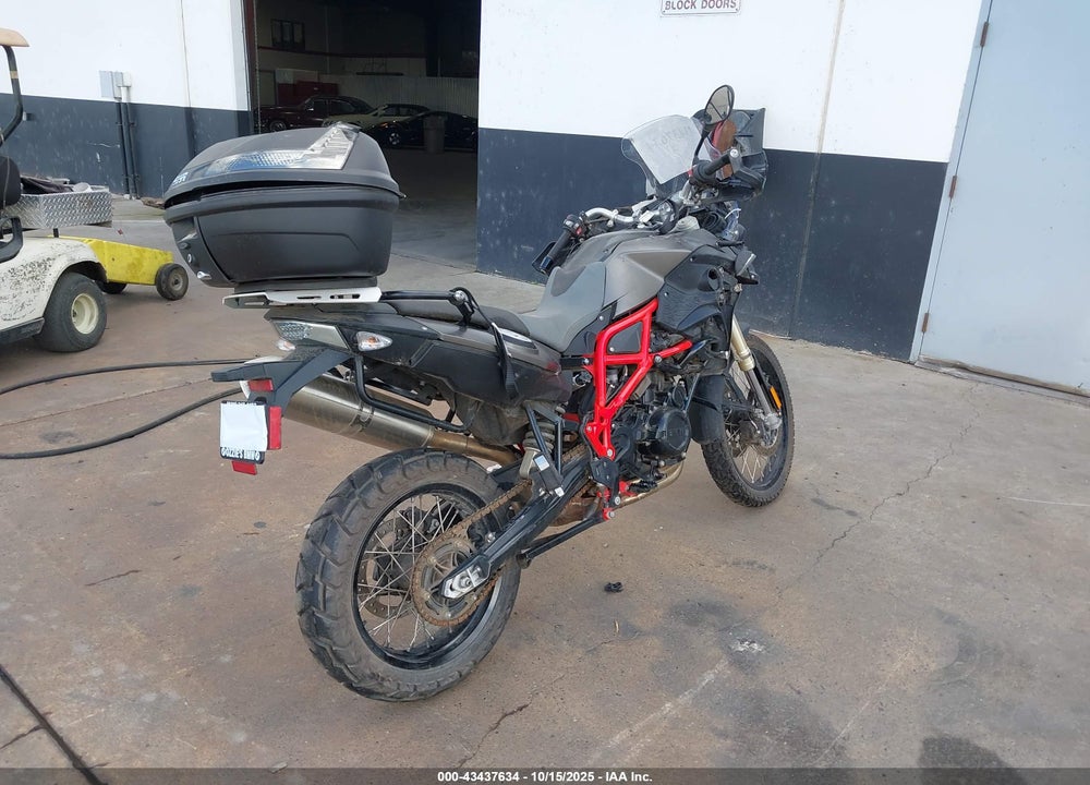 2017 BMW F800 GS VIN: WB10B1704HZ596935