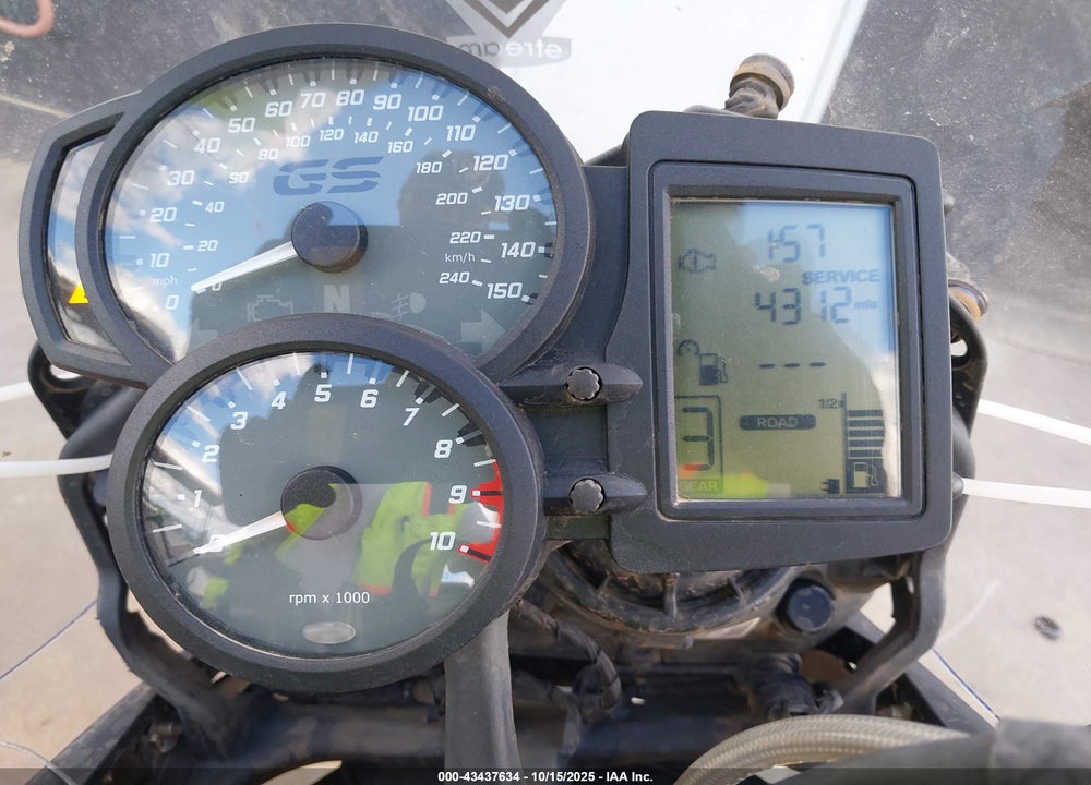2017 BMW F800 GS VIN: WB10B1704HZ596935