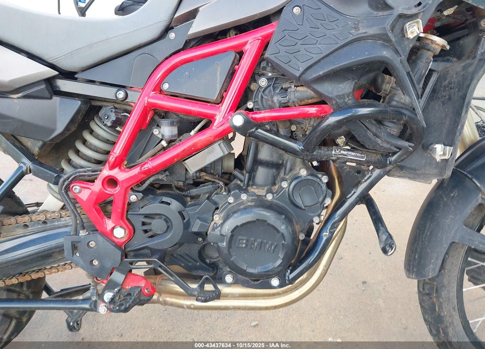 2017 BMW F800 GS VIN: WB10B1704HZ596935