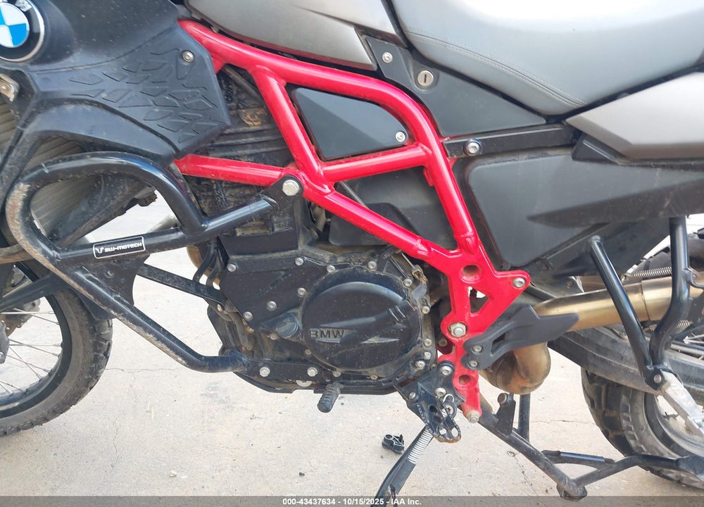 2017 BMW F800 GS VIN: WB10B1704HZ596935