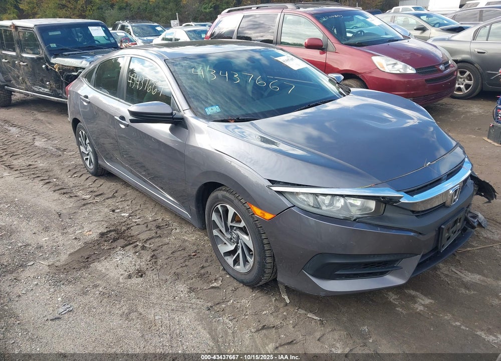 2018 HONDA CIVIC EX VIN: 2HGFC2F79JH516681