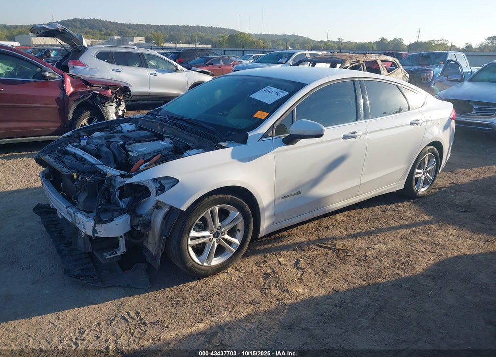 2018 FORD FUSION HYBRID SE VIN: 3FA6P0LU1JR195229